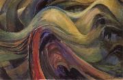 Emily Carr Abstract Tree Forms oil painting